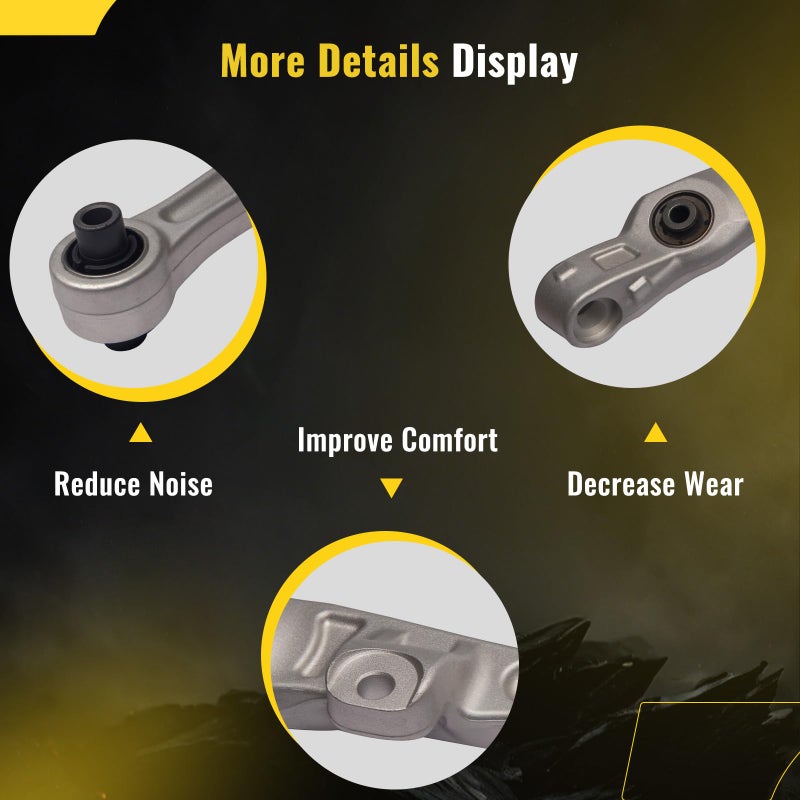 TUCAREST 2Pcs K641594 K641595 Front Lower Forward Control Arm Compatible With 2003-2009 Ni-ssan 350Z /03-07 In-finiti G35 w/RWD 2-DOOR Coupe Models (K642008 K642009 Left Right Suspension) - Image 4